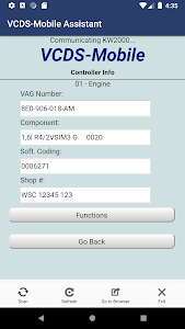 VCDS-Mobile Assistant Unknown