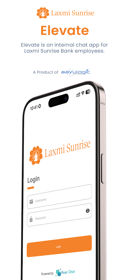 #1. Elevate (Android) Av: Laxmi Sunrise Bank Ltd.