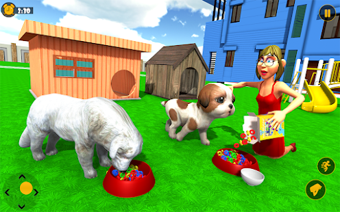 Virtual Family: My Dog Town Happy Life Game 1.0 APK screenshots 6