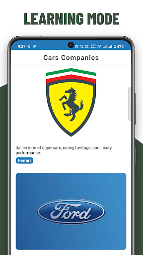 Car Quiz - Models, Logo