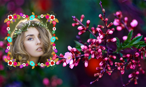 Flowers Photo Frames editor