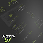 skEtCh UI for Zooper 1.00 Icon