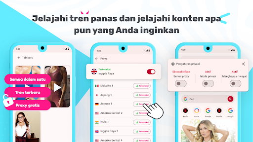 Pratinjau aplikasi