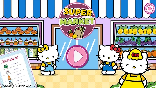 Hello Kitty: Игра Супермаркет