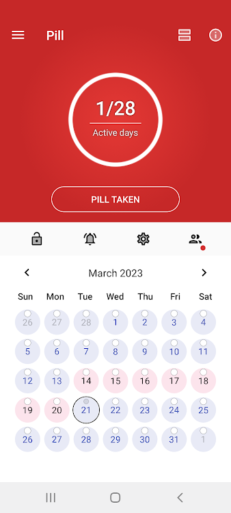 Birth Control Pill Reminder - 4.9 - (Android)