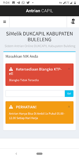 Siantar Capil Screen 2