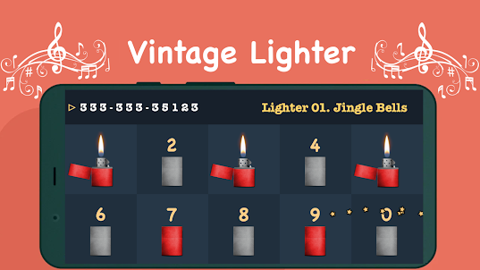 Vintage Lighter Music Game