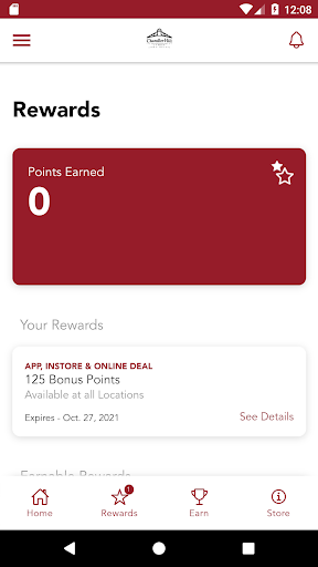 Android application Chandler Hill Vineyards screenshort