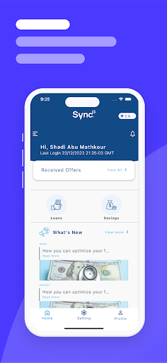 Android application Sync screenshort