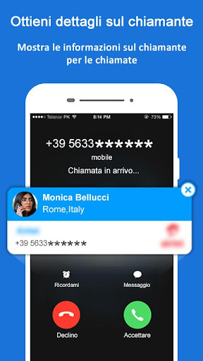 Anteprima dell'app