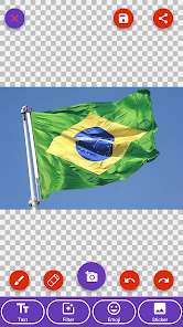 Screenshot 2 Brazil Flag Wallpaper: Flags a android