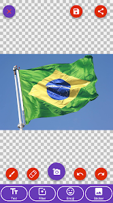 Captura de Pantalla 2 Brazil Flag Wallpaper: Flags a android
