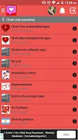 Chat De Amor APK Gambar Screenshot #3