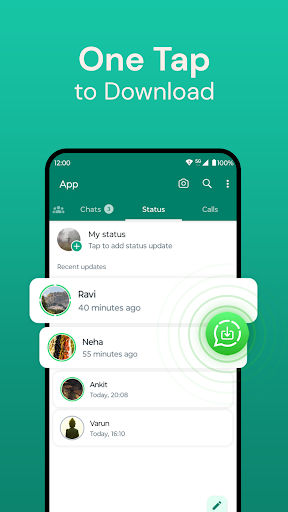 Android application Status Saver - Video Download screenshort