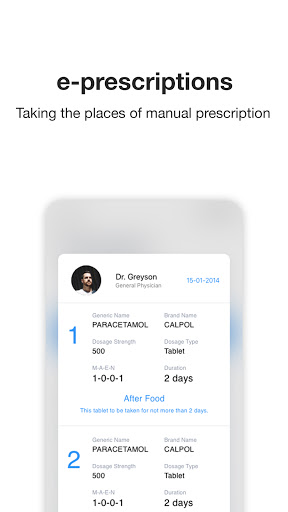 eMedHub Doc - For Doctors Screen 2