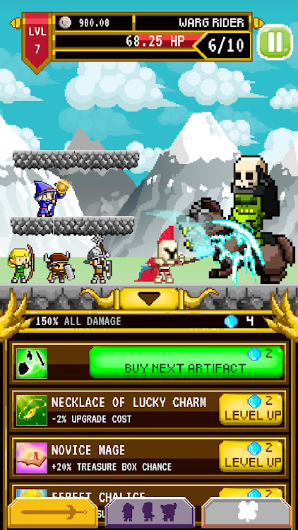Clicker Knights Vs dragons (by PLAYTOUCH) - (Android Games) — AppAgg