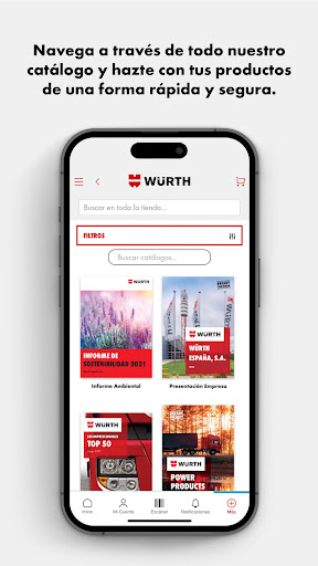 Würth App Screen 3