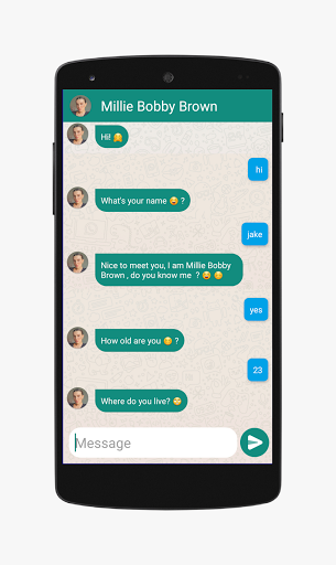 Millie Bobby Brown Fake Call V Screen 3