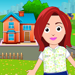 Cover Image of Descargar Kids Mini Home Family Life - My Toys House Town  APK