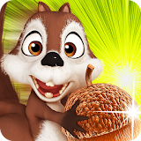 Squirrel Run 4D  -  Hazel Fun icon