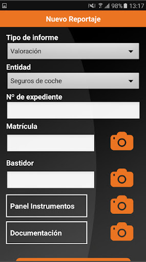 Android application AudaPhoto screenshort