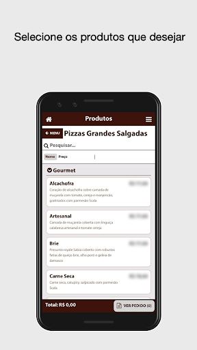 Riccomini Pizzaria Screen 2