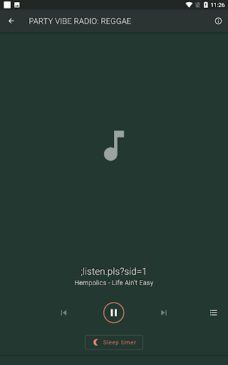 Reggae Music Radio Screen 3