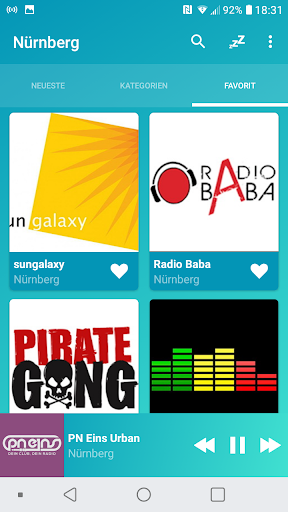 Nuremberg radios online