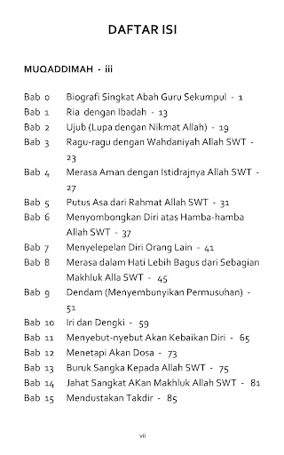 17 Maksiat Hati, Guru Sekumpul Screen 2