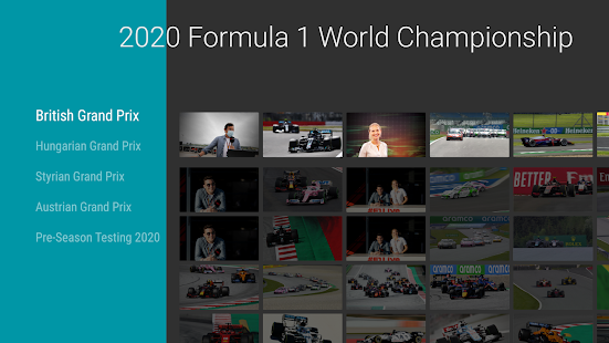 F1TV Viewer for Android TV 2.6.0 APK screenshots 9