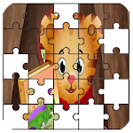 Cover Image of Скачать Dani the tiger Jigsaw puzzle  APK
