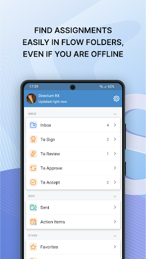 Android application Directum Solo screenshort