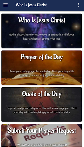 Android application Who Is Jesus Christ screenshort