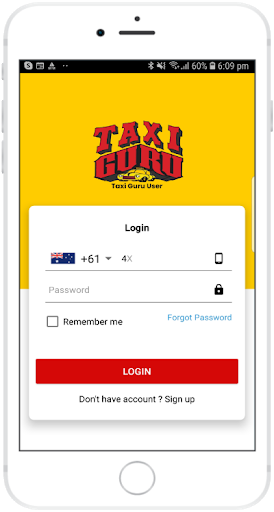 Taxi Guru Melbourne Screen 2