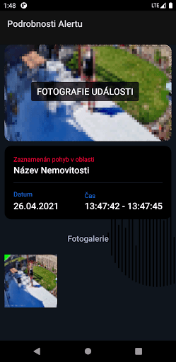 TORLIN Alarm Screen 3