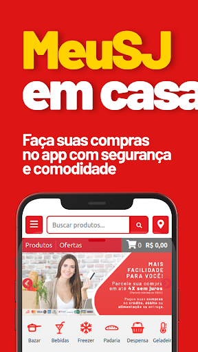 Android application Meu SJ em Casa screenshort