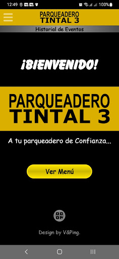 Android application Parqueadero Tintal 3 screenshort
