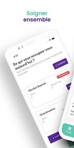 Aperçu de l'application