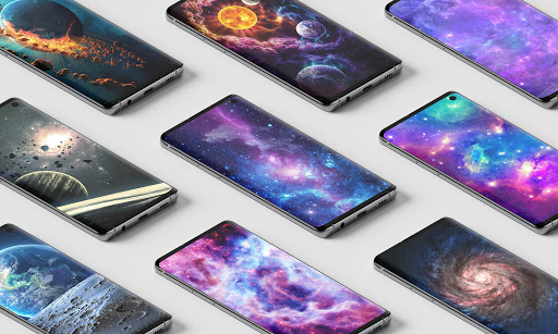 Android application Galaxy Wallpaper screenshort