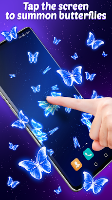 バタフライ タッチ ライブ壁紙 Androidアプリ Applion
