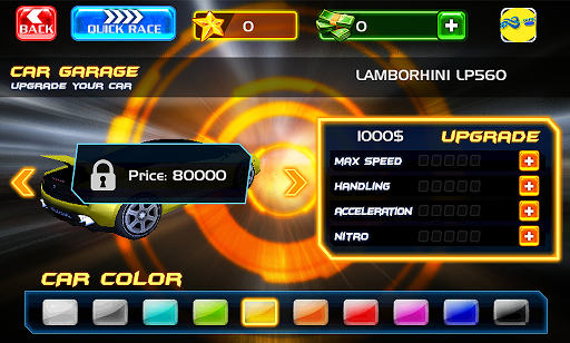 Android application Turbo Japan Championship screenshort