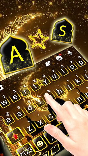 Gold Ramadan Theme Screen 2