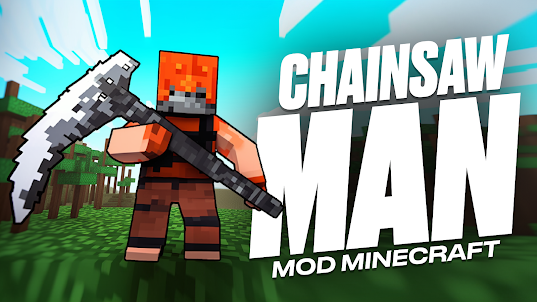 Mod Chainsaw Man in Minecraft