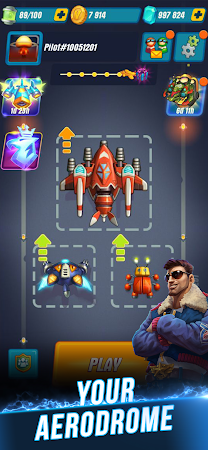 Game screenshot HAWK: Airplane Space games hack