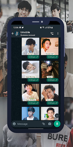 Singto Prachaya WASticker Screen 3