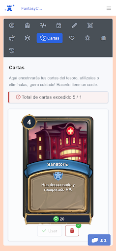 FantasyClass Screen 2