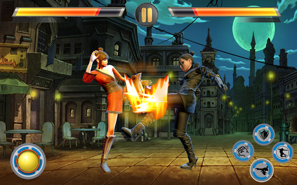 #2. Super Girls Fighting Game (Android) By: DROIDWORLDSOL