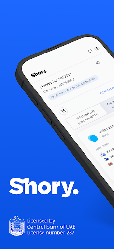Android application Shory Insurance | شوري screenshort