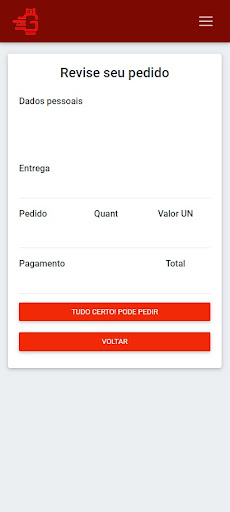 Pedidos MeuApp Screen 2