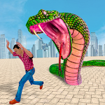 Cover Image of Baixar Angry Anaconda Snake City Attack 1.0 APK